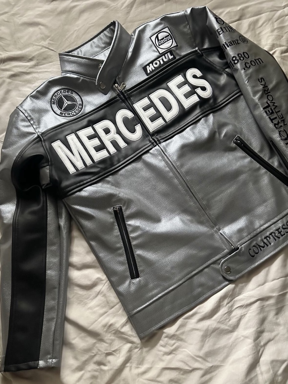 1743013798_original_resized.png Mercedes Racing Leather Jackets - Image 1